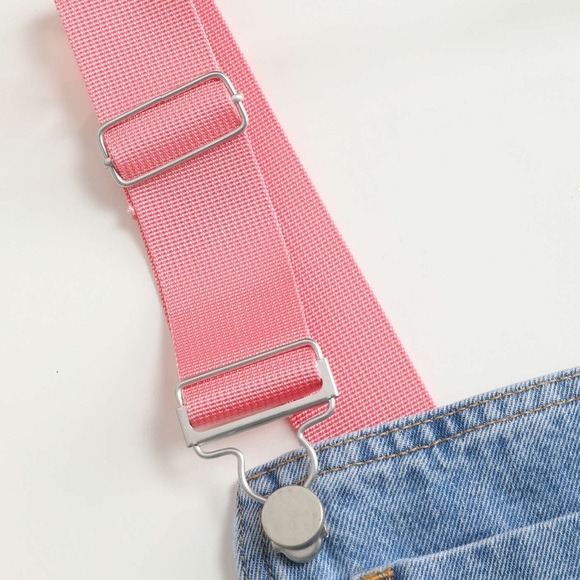 Cider Short Overalls with Bunny Motif - Picture 13 of 15